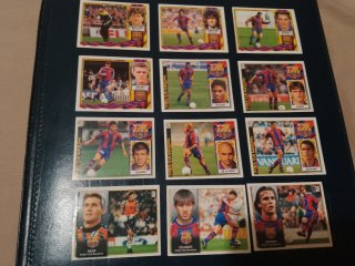 Lote 12 Cromos FC Barcelona (1995-1999) Este