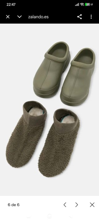 Zuecos de Goma Impermeables UGG
