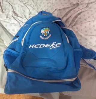 Mochila de Fútbol Grande Azul