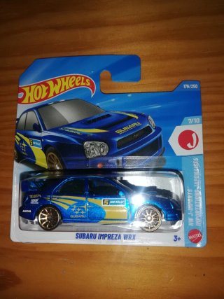 Hot Wheels Subaru Impreza WRX