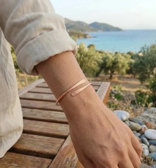 Pulsera de Cobre Rojo