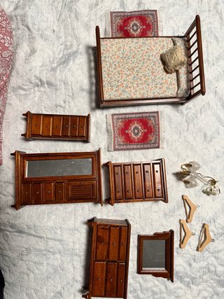 Set de Mobiliario para Casa de Muñecas