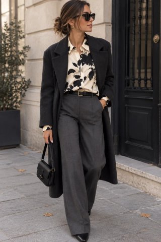 Camisa Zara Estampada talla M / L