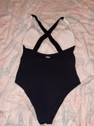 Bañador Fila Negro y Blanco seminuevo