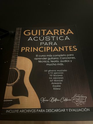 Curso Guitarra Acústica y Pedal
