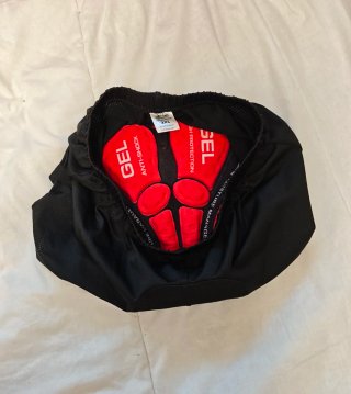 Pantalón de Ciclismo Negro Talla XXL