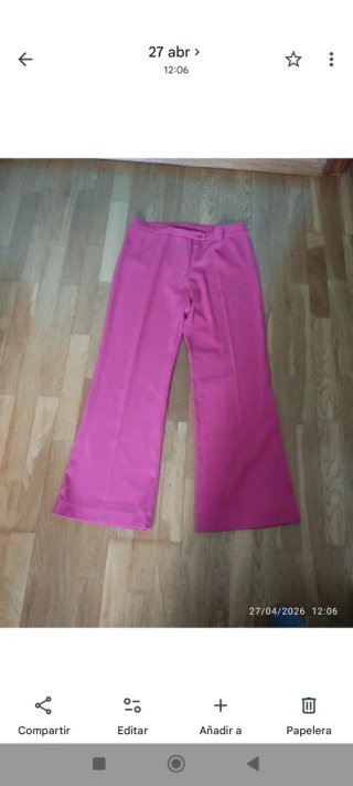 Pantalón Fucsia Talla 44