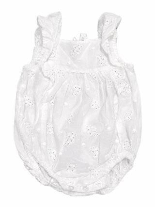 Ranita de bebé blanca 1-3 meses