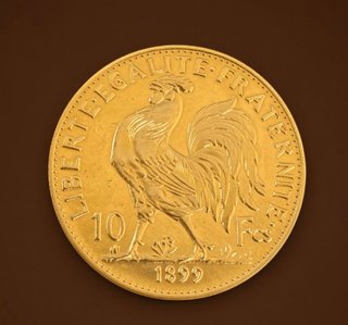 Moneda de 10 Francos 1899