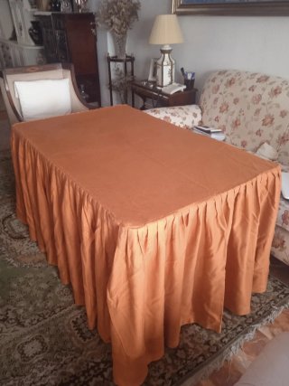 Tessuti per tavolo arancione