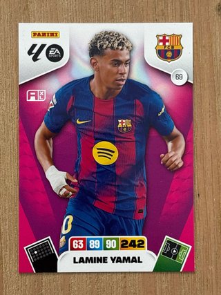 Cromo Lamine Yamal Panini 2025-26