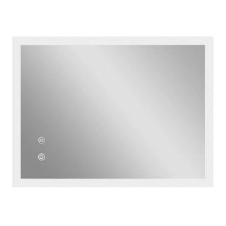 Espejo de Baño LED Antivaho con 3 Colores y Brillo