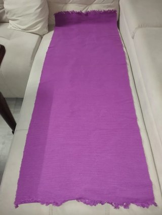 Tovaglia viola in cotone