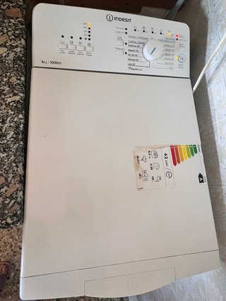 Lavadora Indesit 6kg Carga Superior