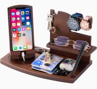 Organizer Docking Station in Legno Nuovo Mobile