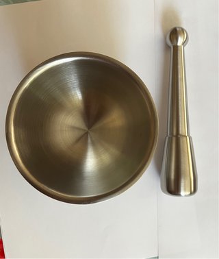 Morso e Mazza in Acciaio Inox per Cucina