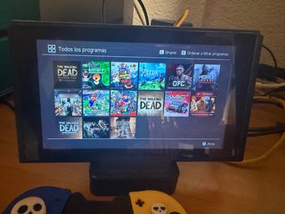 Nintendo Switch con juegos Leer descripcion