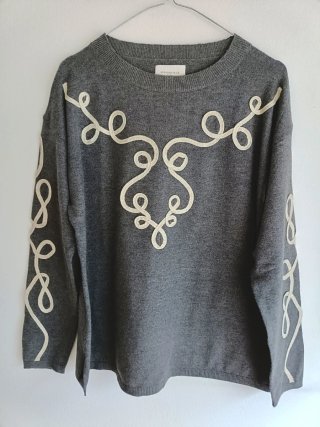 Jersey Gris Springfield con Detalles