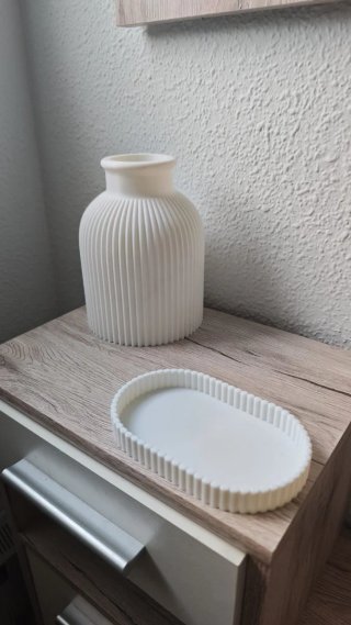 Set Decorativo Japandi Bianco