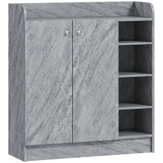 Zapatero y mueble de entrada, aglomerado, 12 pares