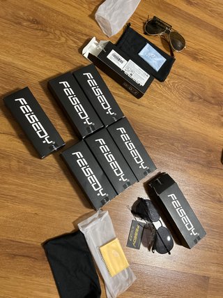 Lote de 8 Gafas FEISEDY polarizadas