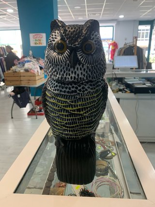 Gufo Spaventapasseri Decorativo