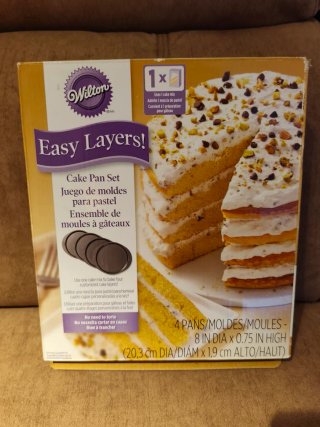 Set di 4 Stampi per Torta Wilton