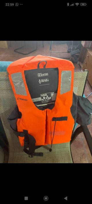 Chaleco Salvavidas Tribord 100 Newtons