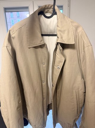 Chaqueta Bomber Zara Beige