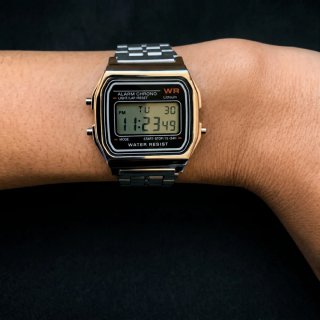 Reloj Vintage Plateado Unisex Nuevo Sin Usar