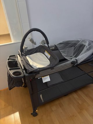 Corral de Bebé Plegable con Cambiador