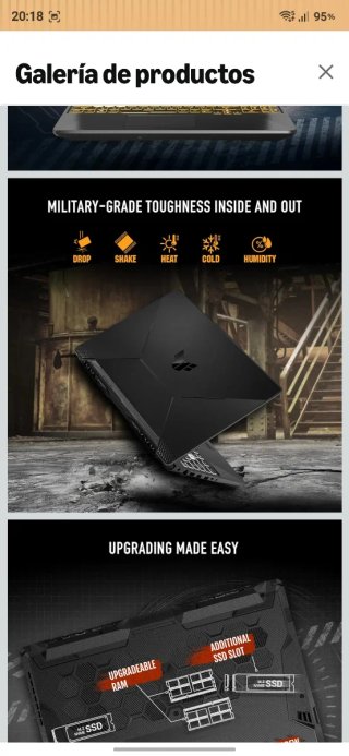 Portátil ASUS TUF Gaming A15 FA506NCR