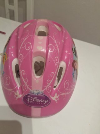 Casco Infantil Disney Princesas Rosa