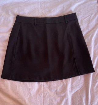 Falda de traje negra Lefties