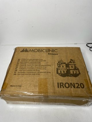 : Chaleco con Peso Ajustable Mobiclinic Iron20