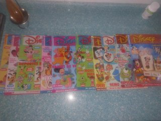 Revistas punto de cruz disney