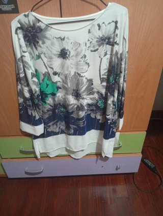 Camiseta Mujer Estampada Talla XL