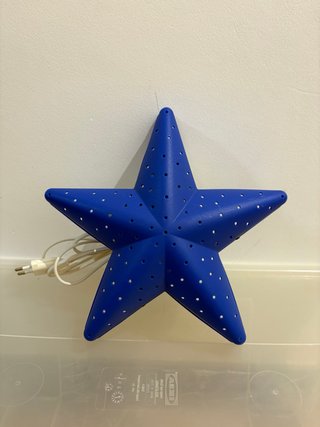 Lámpara Infantil Estrella IKEA Azul