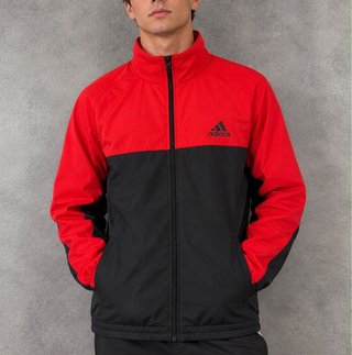 Sudadera Adidas Roja y Negra