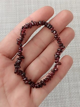 Pulsera de Granate Natural