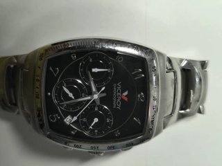 Reloj Viceroy Cronógrafo Plateado y Negro
