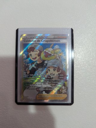 Carta Pokémon Cuidados de Criapokémon