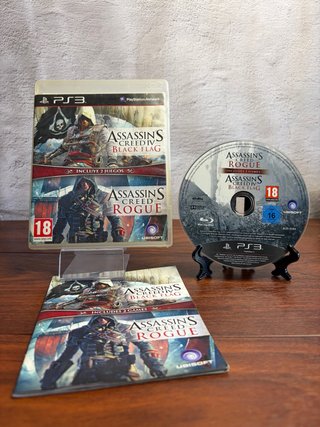 Assassin's Creed IV Black Flag + Rogue (PS3)