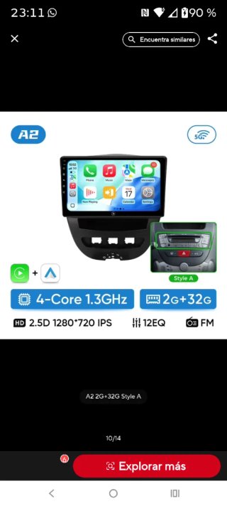 Pantalla android