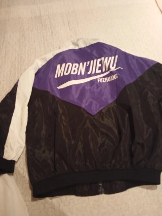 Chándal Infantil Negro y Morado