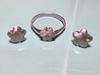 Set Anillo y Pendientes Vintage Gobbi Milano