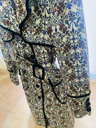 Gabardina Estampada