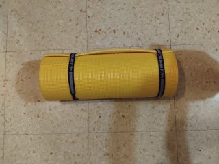 Esterilla para Yoga y Pilates Amarilla
