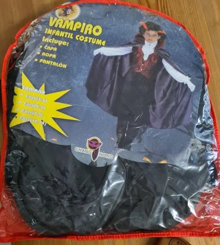 Disfraz de Vampiro Infantil (10-12 años)