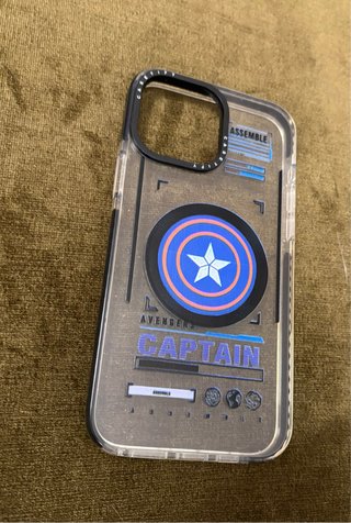 Funda Casetify iPhone 13 Pro Max Capitán América